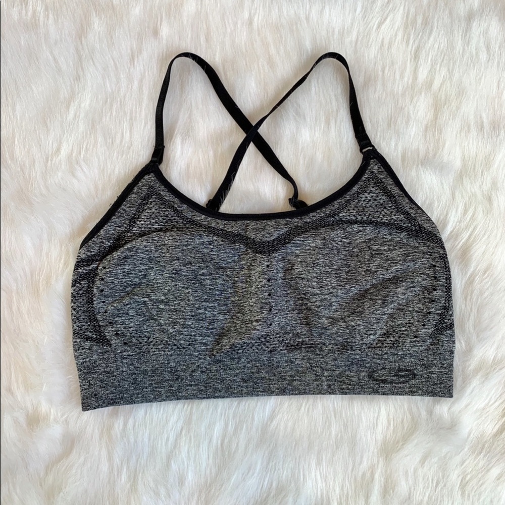 Champion Grey Sports Bra EUC size small